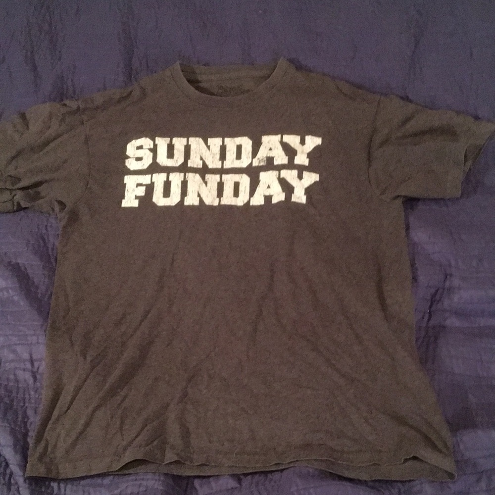 Spencer's Charcoal 'Sunday Funday' Men's Tee